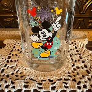 Walt Disney Celebration Glass featuring Mickey Mouse